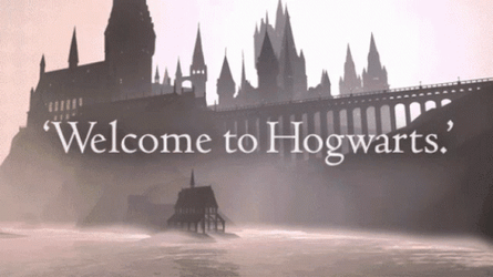 Welcome To Hogwarts GIF
