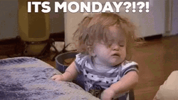 Welcome To Monday Its Monday Crying Baby GIF