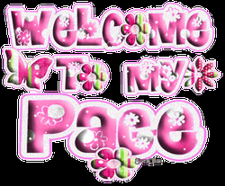 Welcome To My Space Sparkle GIF