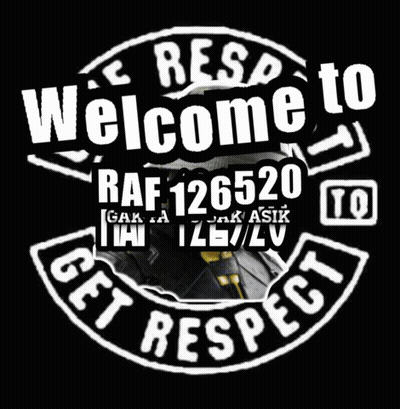Welcome To RAF Logo GIF