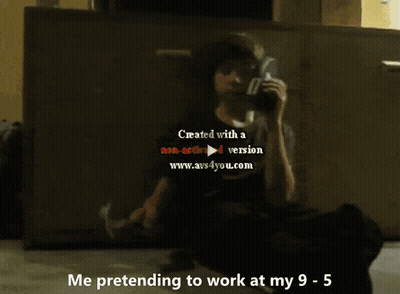 Welcome To Sad Poster With Rain From Clouds GIF