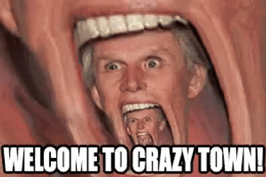 Welcome To The Crazy Train Town GIF