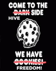 Welcome To The Dark Side We Have Cookies GIF