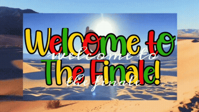 Welcome To The Finals Sign In Desert GIF