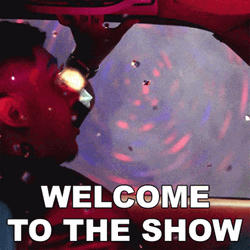 Welcome To The Show Slow Motion GIF