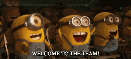Welcome To The Team GIF