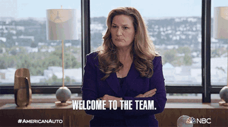 Welcome To The Team Katherine GIF