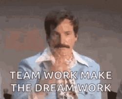 Welcome To The Team Work Meme GIF