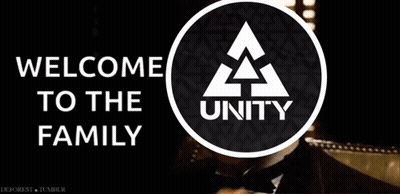 Welcome To The Unity Family Sign With Hand GIF