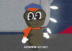 Welcoming Uncle Howdy GIF