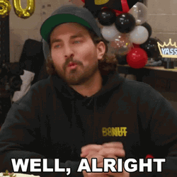 Well Alright Awkward Zach Jobe GIF