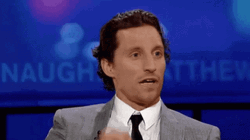Well Alright Ecstatic Matthew McConaughey GIF