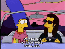 Well Bye Maggie Simpson GIF