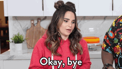 Well Bye Rosanna Pansino GIF