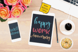 Well Done 5 Year Work Anniversary GIF