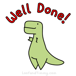 Well Done T-rex Clapping