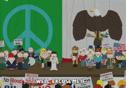 Well Excuse Me Randy Marsh South Park GIF