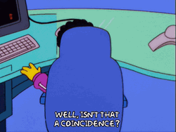 Well Isn't That A Coincidence I Think Not GIF