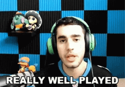 Well Played Gamer Stream GIF
