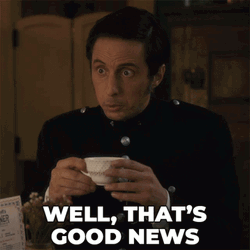 Well Thats Good News George Cabtree GIF