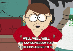 Well Well Well Diane Choksondik South Park GIF