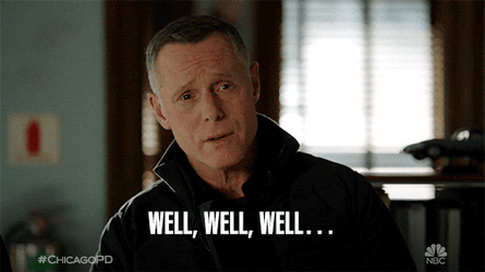 Well Well Well Hank Voight Chicago PD GIF