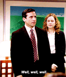 Well Well Well Michael Scott Steve Carell GIF