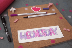 Wellness Wednesday Note GIF