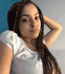 Welp Girl Showing Her Hand GIF