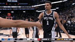 Wemby Team Celebration GIF