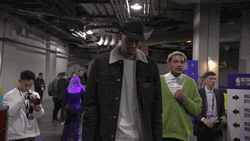 Wemby Walking With Cowboy Hat GIF