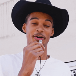 Wemby Wearing Cowboy Hat GIF