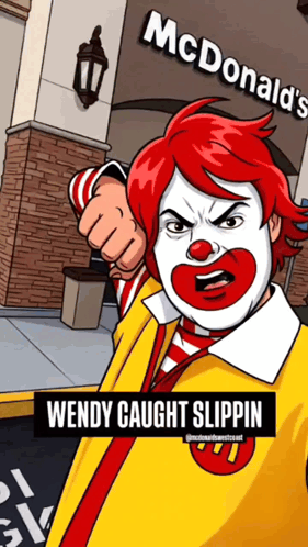 Wendy Caught Slippin At McDonald's GIF