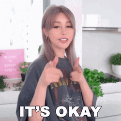 Wendy Jie Huang Its Ok Pointing GIF