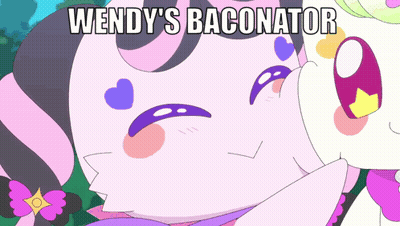 Wendy's Baconator Cartoon Drawing GIF