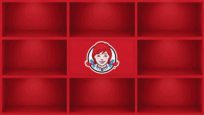 Wendy's Burgers And Wraps Collage GIF