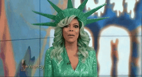 Wendy Williams Eggplant Scare GIF