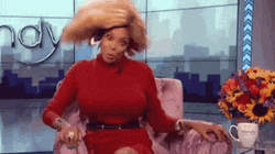 Wendy Williams Funny Head Bang Loop GIF