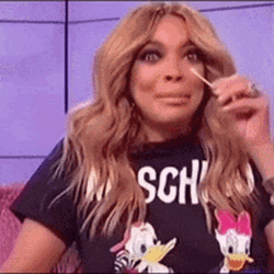 Wendy Williams Funny Wiping Tears  GIF