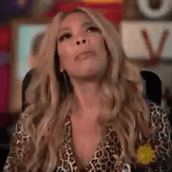 Wendy Williams Looking Up Contemplating GIF