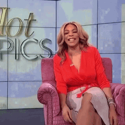 Wendy Williams Playful Passing Out GIF