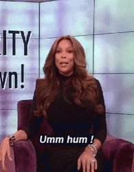 Wendy Williams Sassy Ummm Hum Allegedly GIF