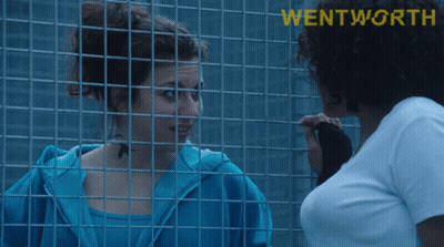 Wentworth Poster Two Women Behind Bars GIF