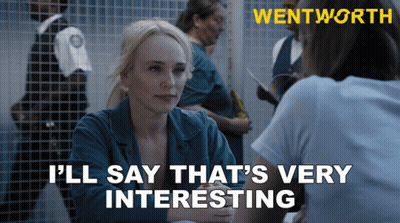 Wentworth Poster Women Talking In Jail Cell GIF
