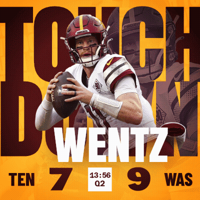 Wentz Holding Football GIF