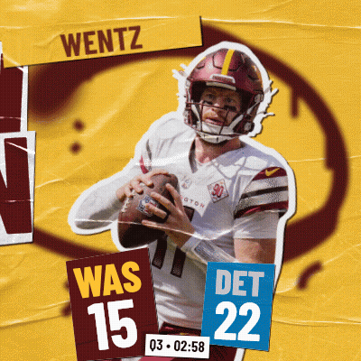 Wentz Holding Football GIF