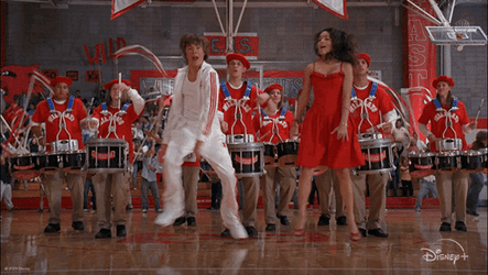Were All In This Together Troy And Gabriella GIF