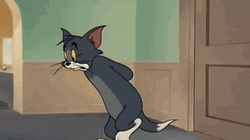 Were Waiting Tom Cat Walking Back And Forth GIF