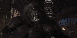 Werewolf Growling Close Up Van Helsing GIF