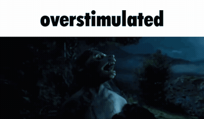 Werewolf Overstimulated GIF